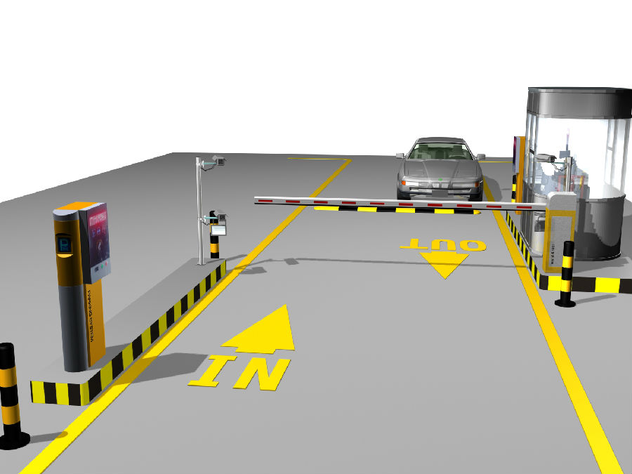 Termal kağıt bilet dağıtıcı makinası otopark araç gelir erişim kontrol system.jpg