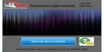 Bosna Hersek Otopark Ödeme Makinesi Projesi,-Saha Testinden Başarıyla Geçti