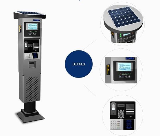 Güneş Sokakta Otopark Metre